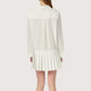 Drop Hem Pleated Dress