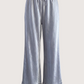 Audrey Satin Pant | Icy Blue