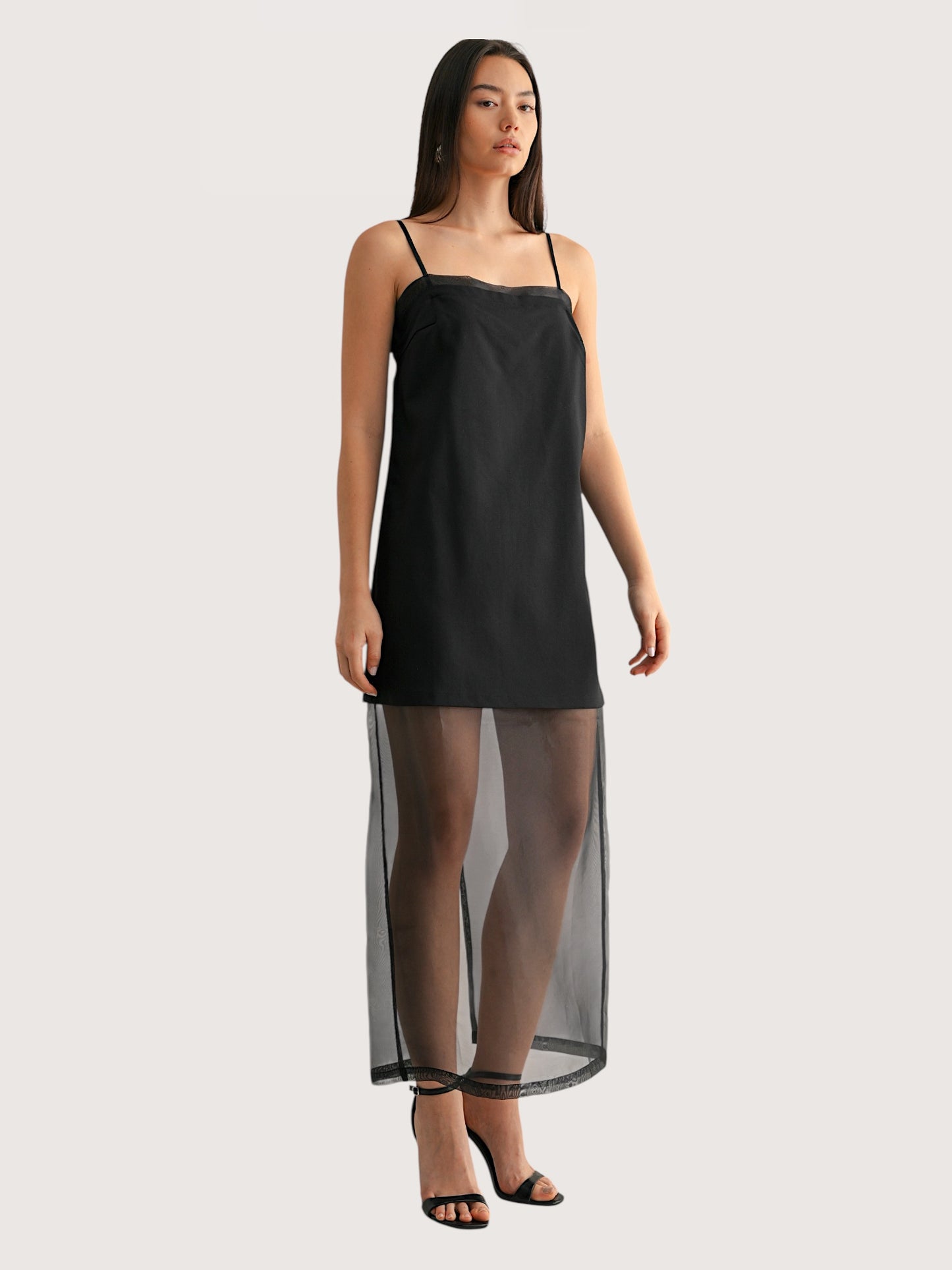 Organza Mix Media Dress
