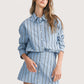 Rae Striped Button Up