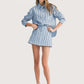 Rae Striped Button Up