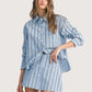 Rae Striped Button Up
