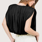 Padded Shoulder Bubble Top