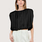 Padded Shoulder Bubble Top