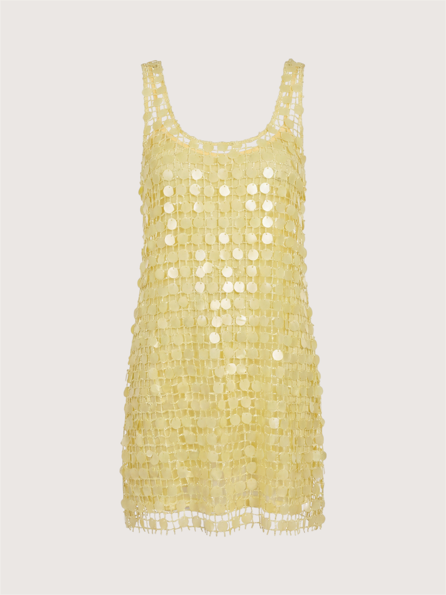 Mini Mesh Sequin Dress