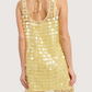 Mini Mesh Sequin Dress