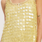 Mini Mesh Sequin Dress