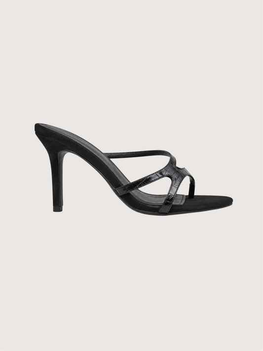Viper Cut Out Heel | Black