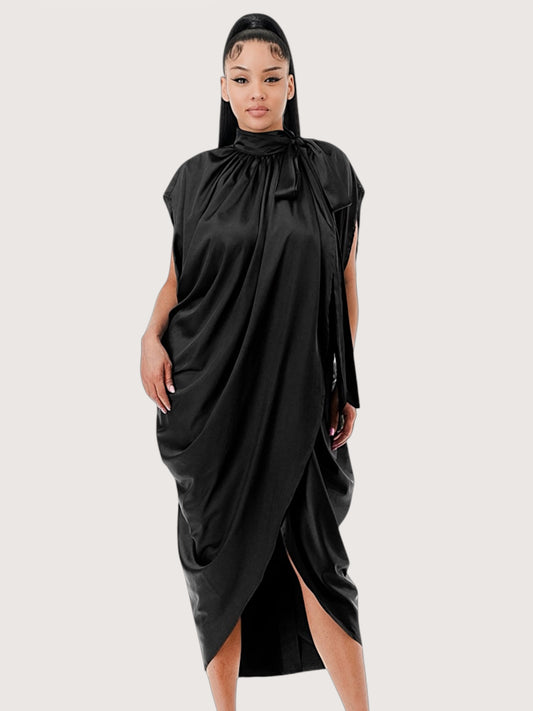 Tracey Draped Midi Dress