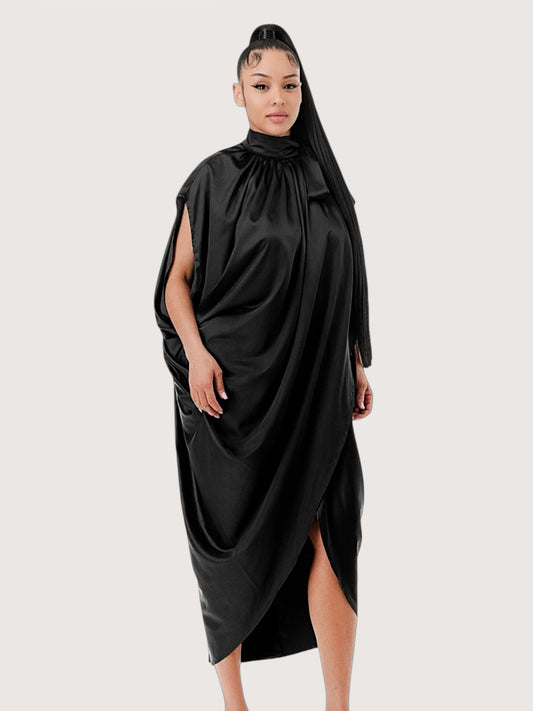 Tracey Draped Midi Dress