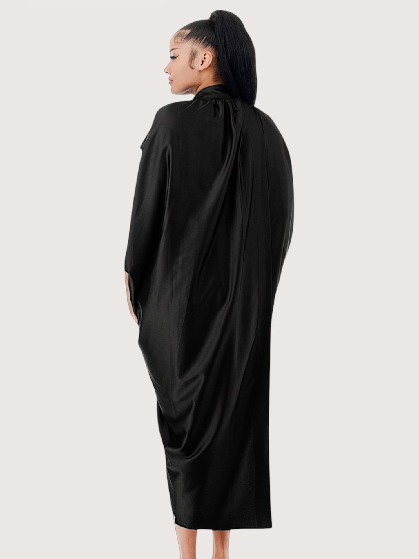 Tracey Draped Midi Dress