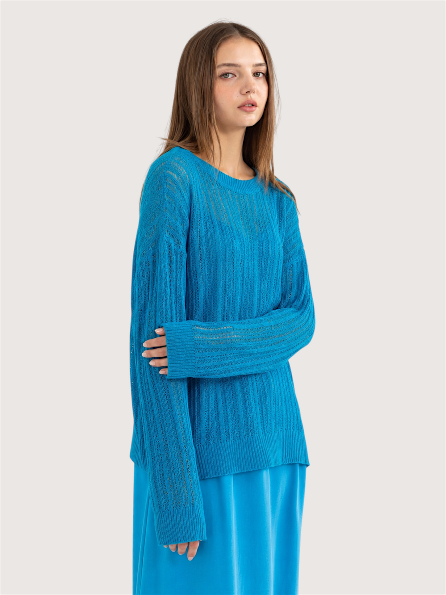 Hamptons Knit LS Top