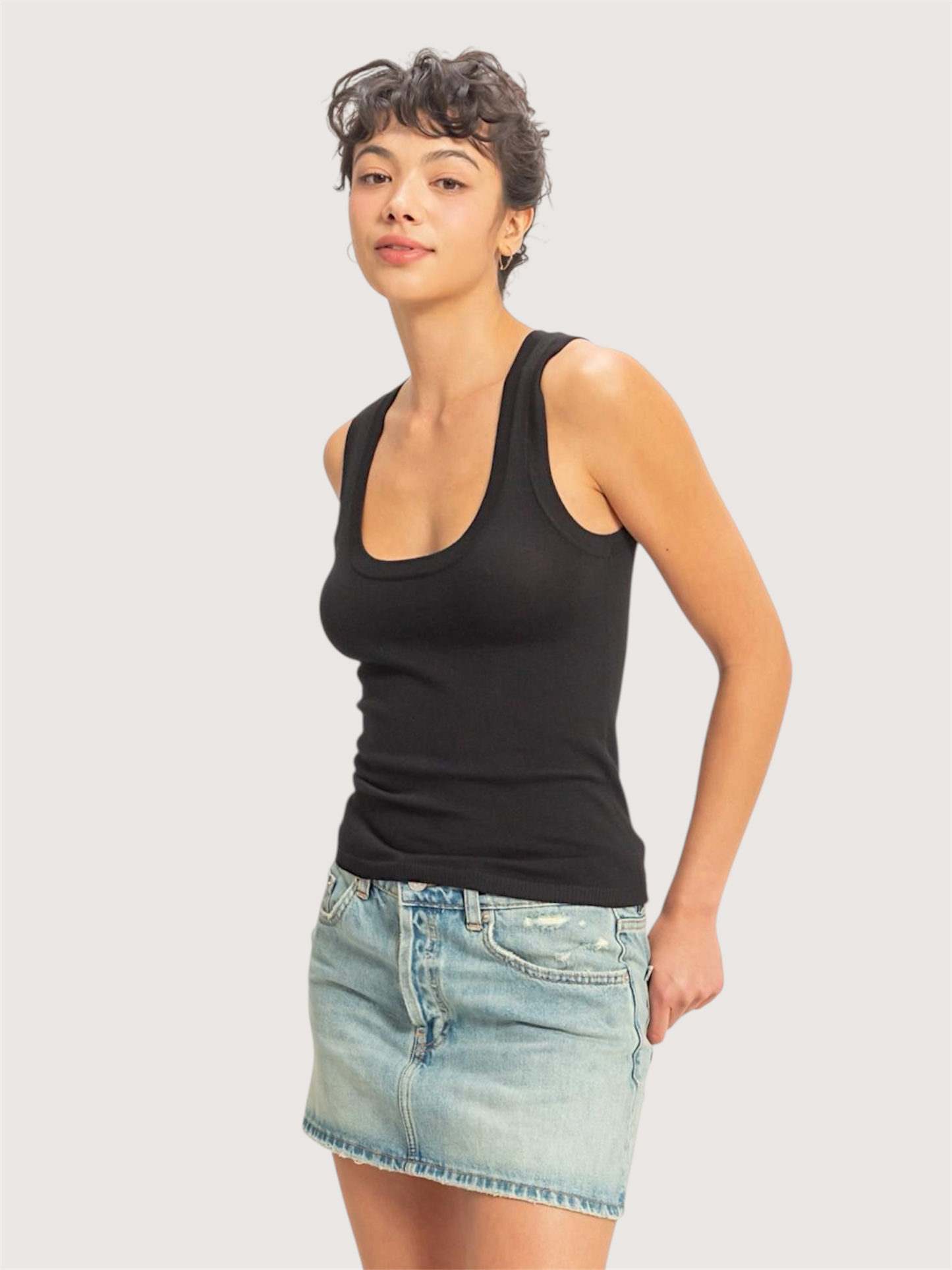 Essential Scoop Neck Tank