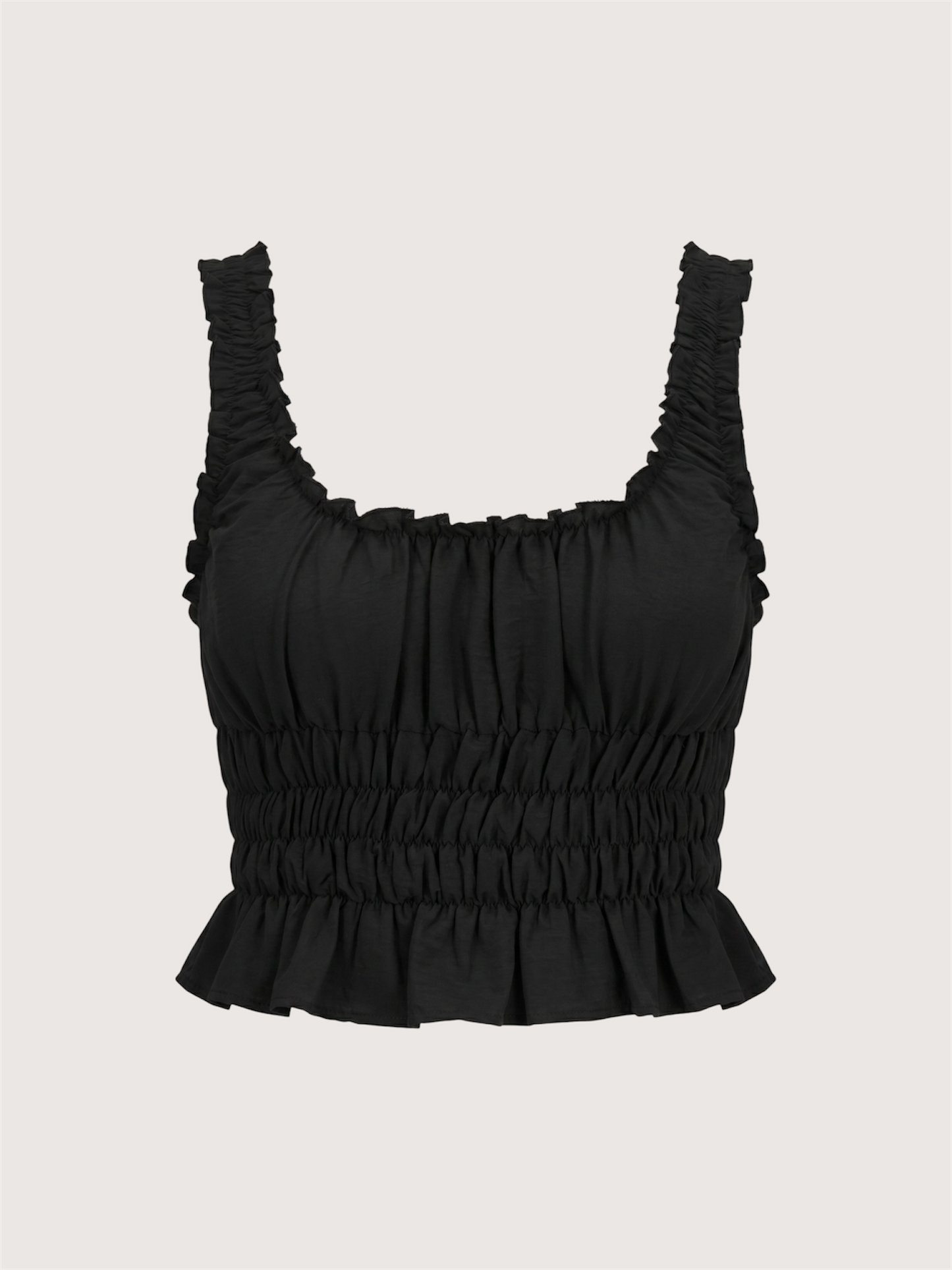 Ruffle Trim Tank