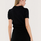 Collared Knit Romper