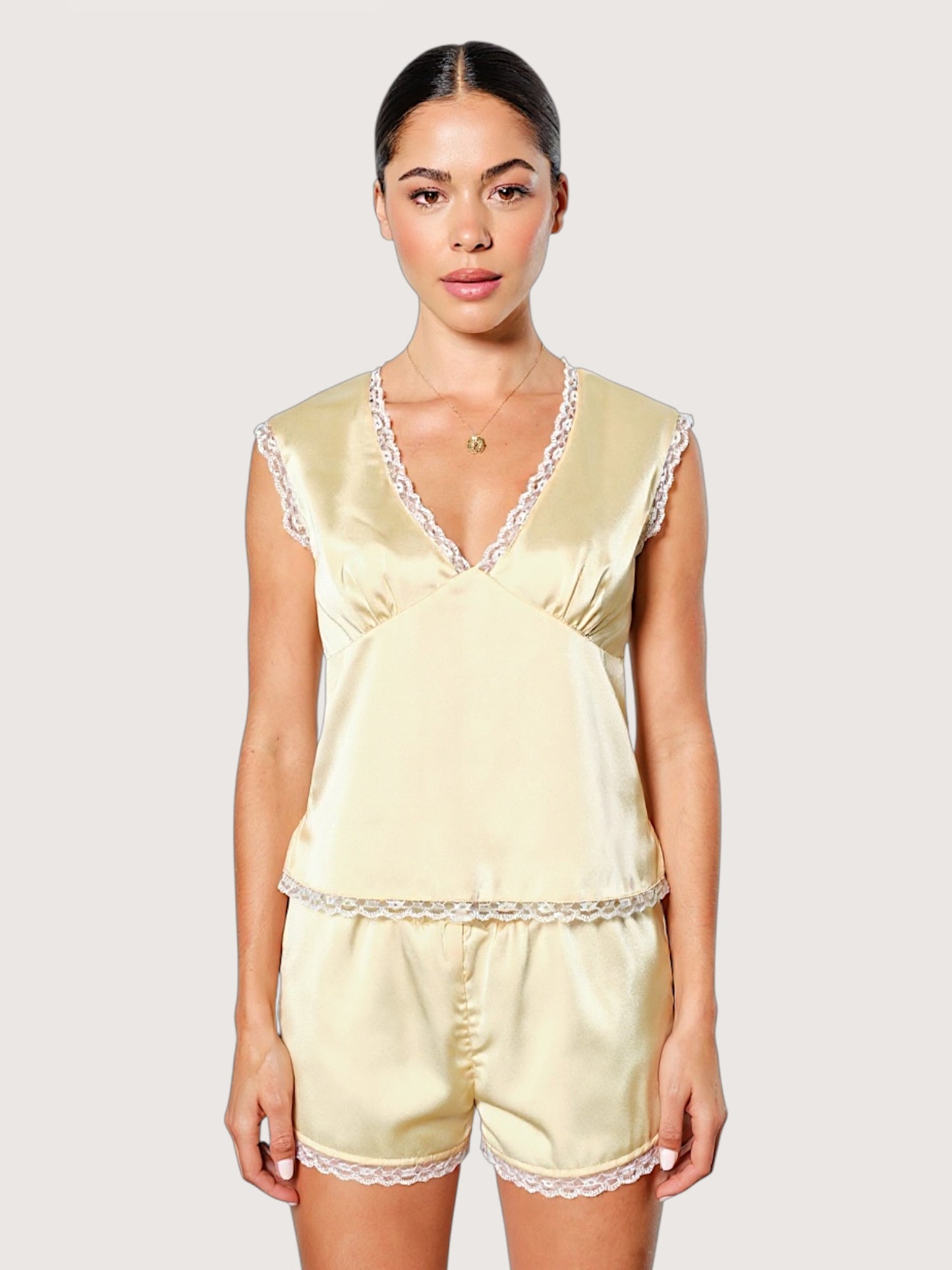 Clarissa Satin Short