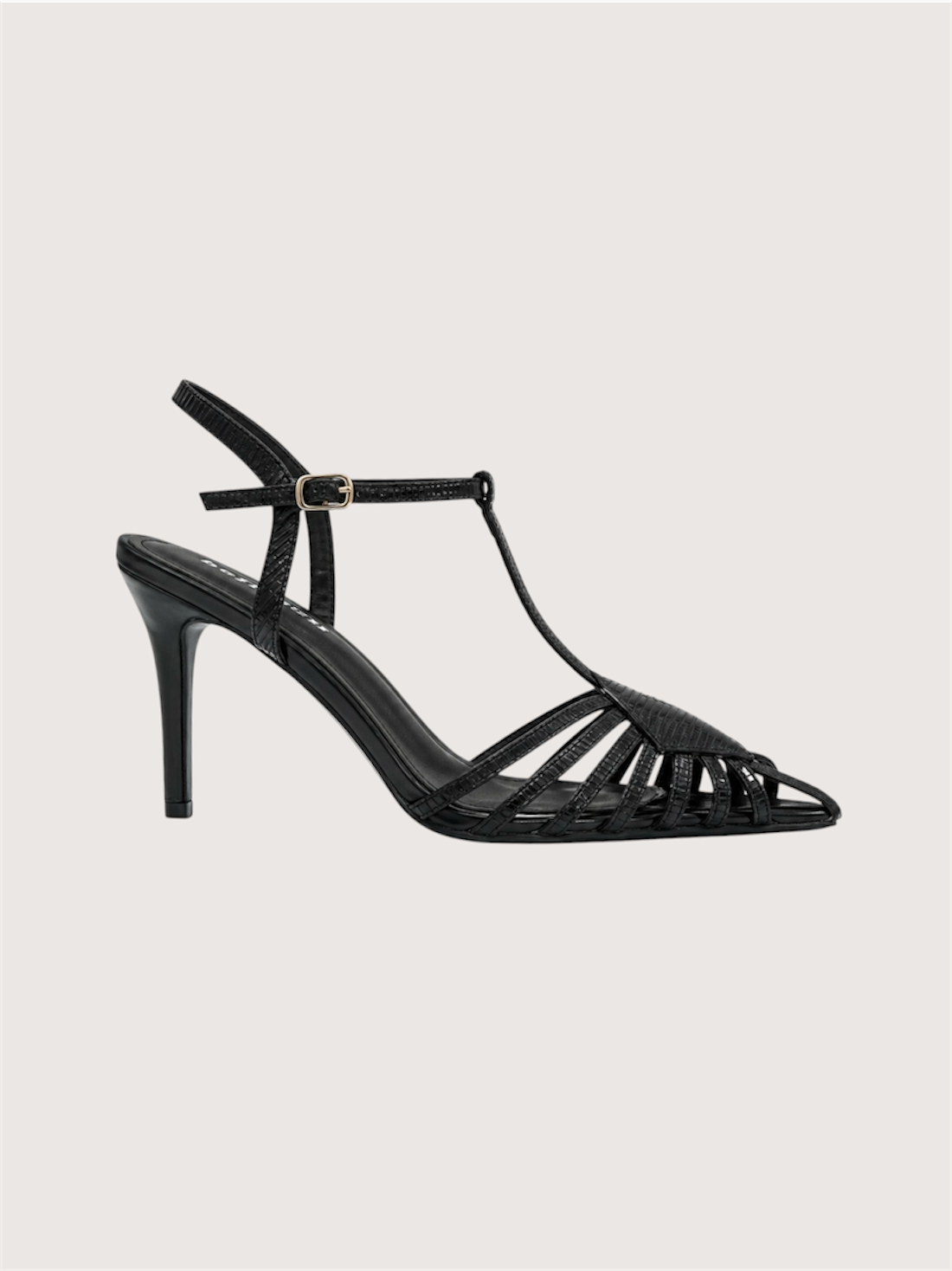 Rivoli Caged Toe Heel
