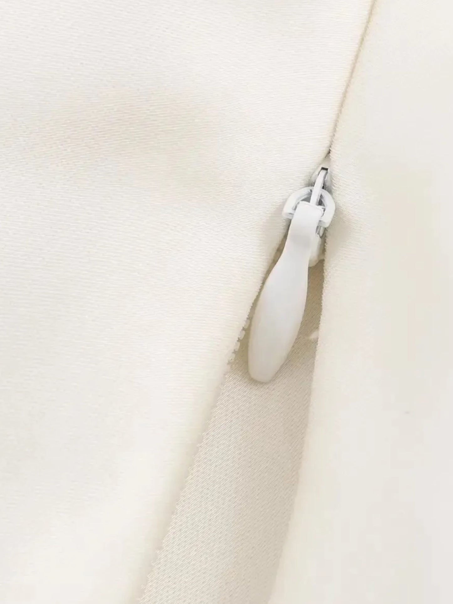 High Neck Blouse | Off White