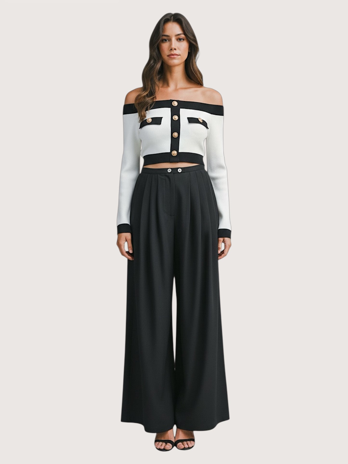 Emory Wide Leg Trouser