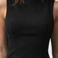 Boat Neck Mini Dress