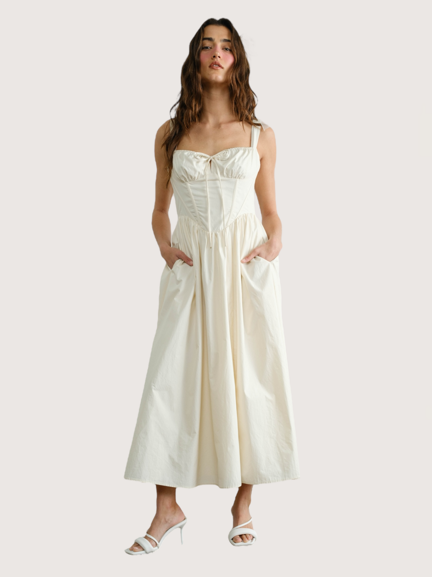 Poplin Bodice Dress