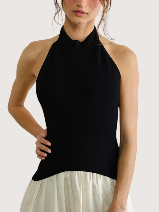 Halter Neck Maxi Dress