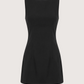 Boat Neck Mini Dress
