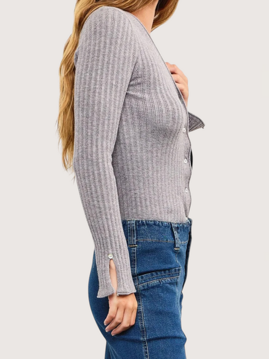 Flare Sleeved Cardigan