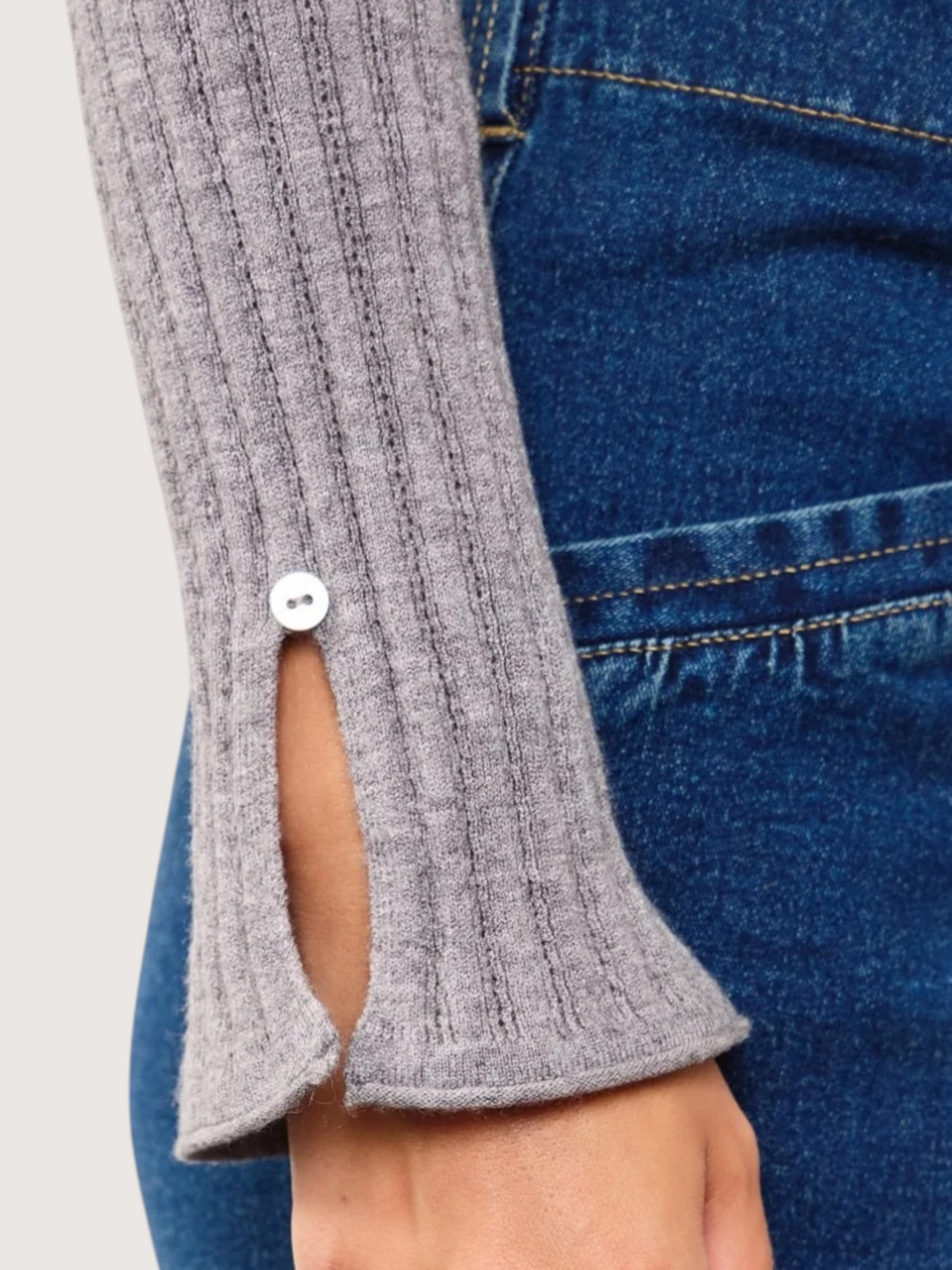 Flare Sleeved Cardigan