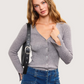 Flare Sleeved Cardigan