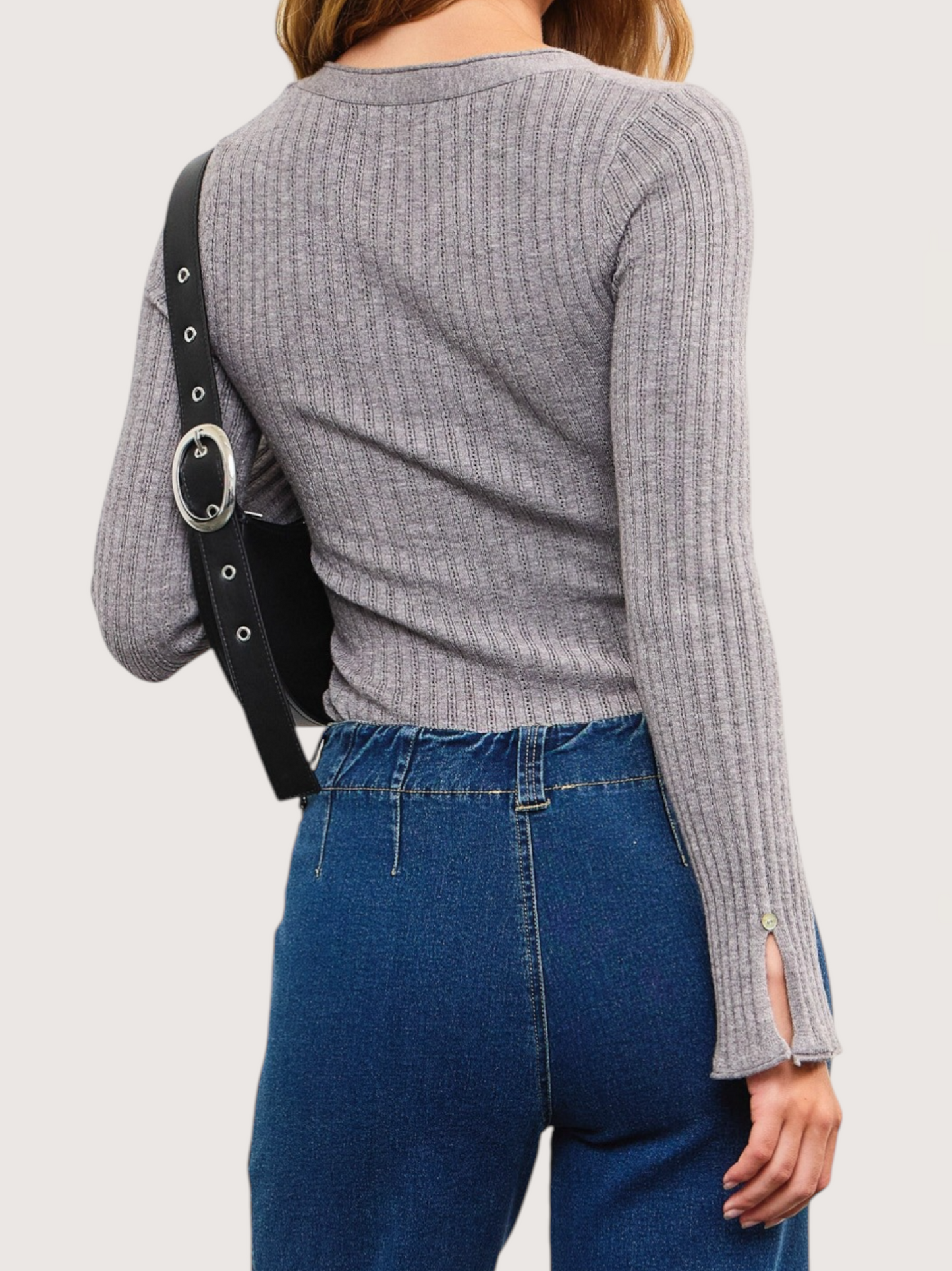 Flare Sleeved Cardigan