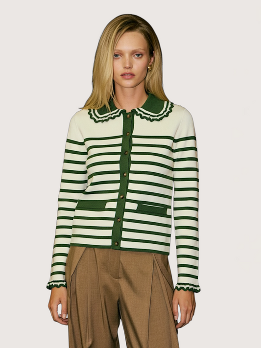 Presley Striped Cardigan