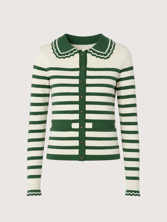 Presley Striped Cardigan