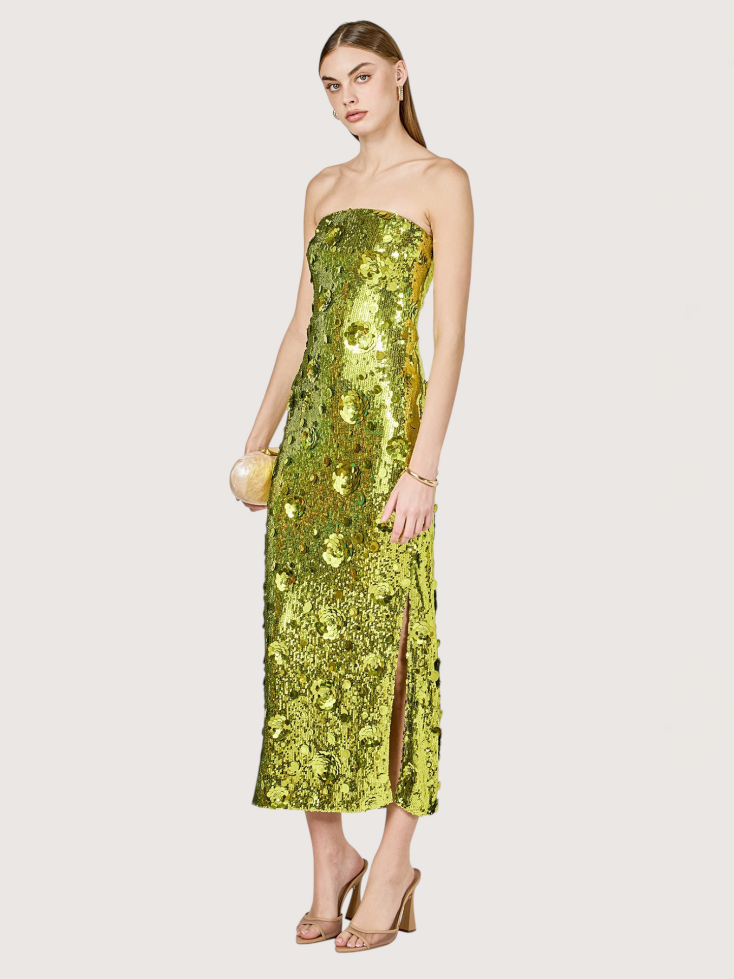 Cleo Sequin Midi Dress