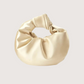 Knotted Satin Bag | Beige