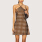 Satin Polka Dot Dress