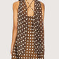 Satin Polka Dot Dress