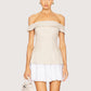 Grace Linen OTS Dress