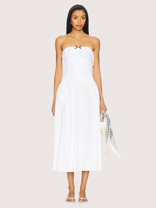 Smocked Coquette Dress
