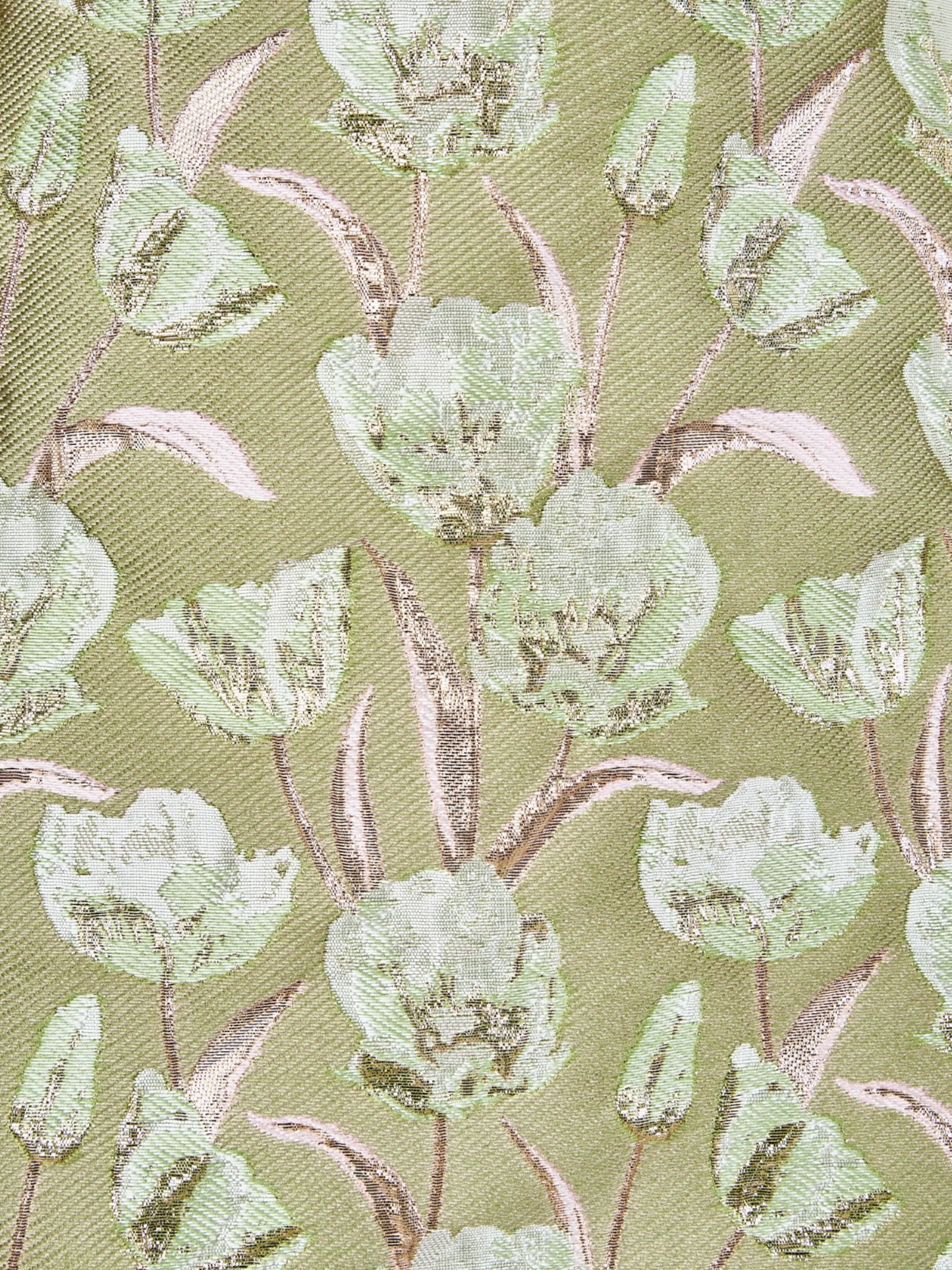 Floral Jacquard Print Dress