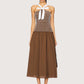 Bow Halter Midi Dress
