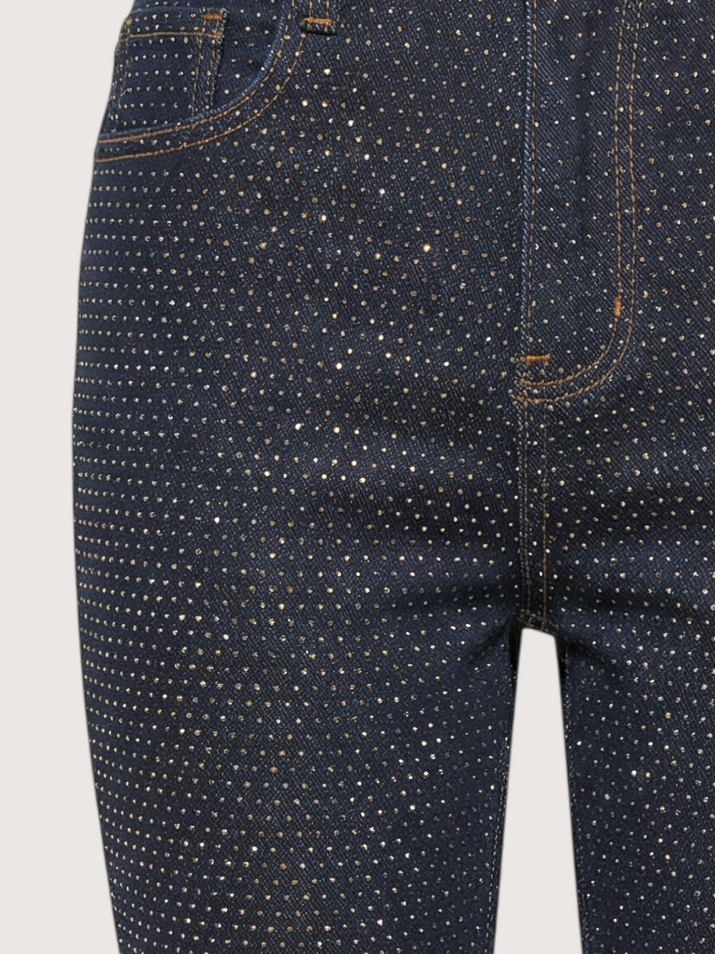 Jewel Embellished Bootcut Denim