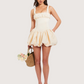 Bubble Hem Corset Dress