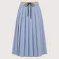 Pleated Midi Skirt