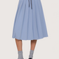 Pleated Midi Skirt