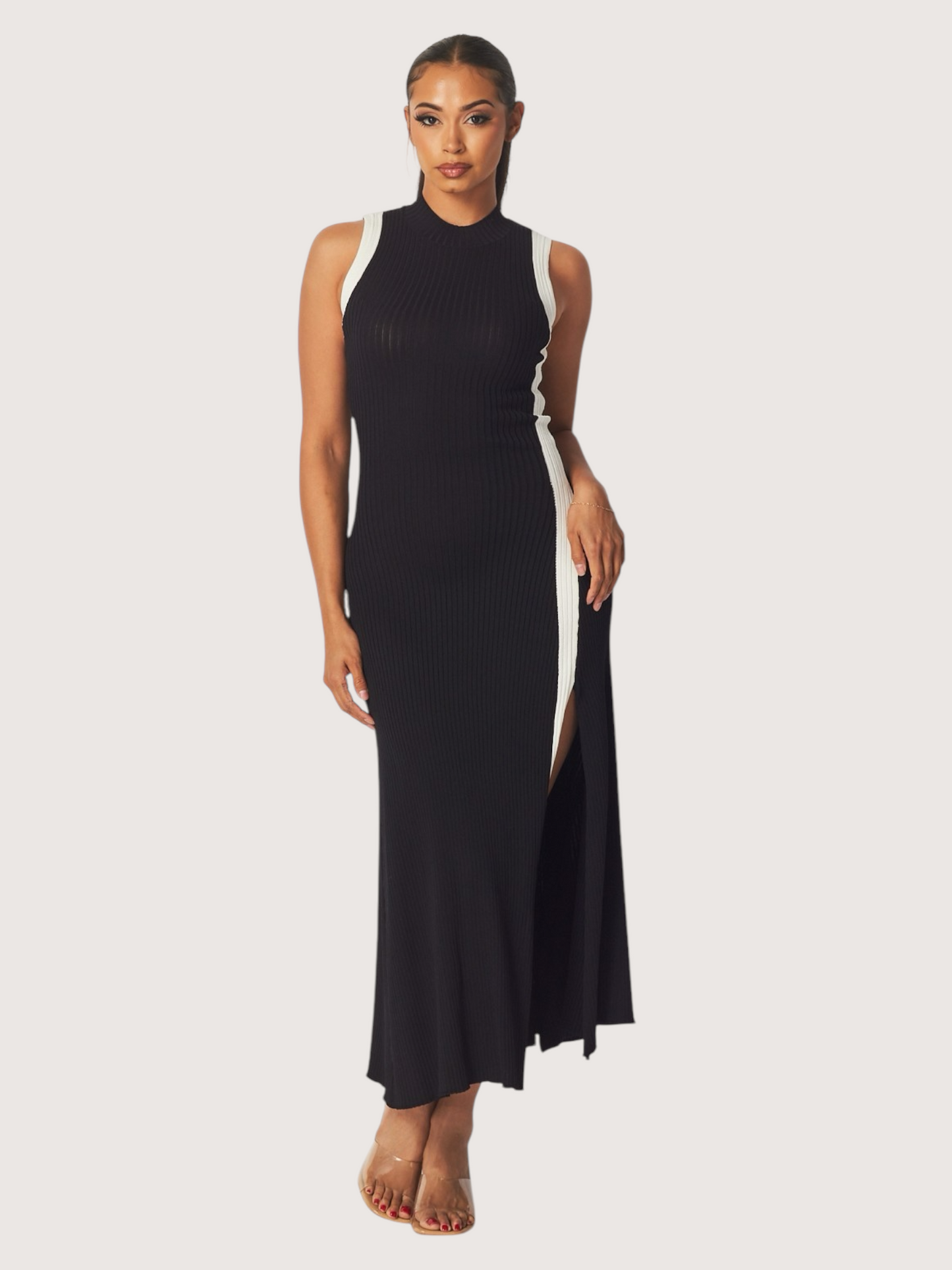 Side Slit Maxi Dress
