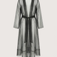 Sheer Organza Trench