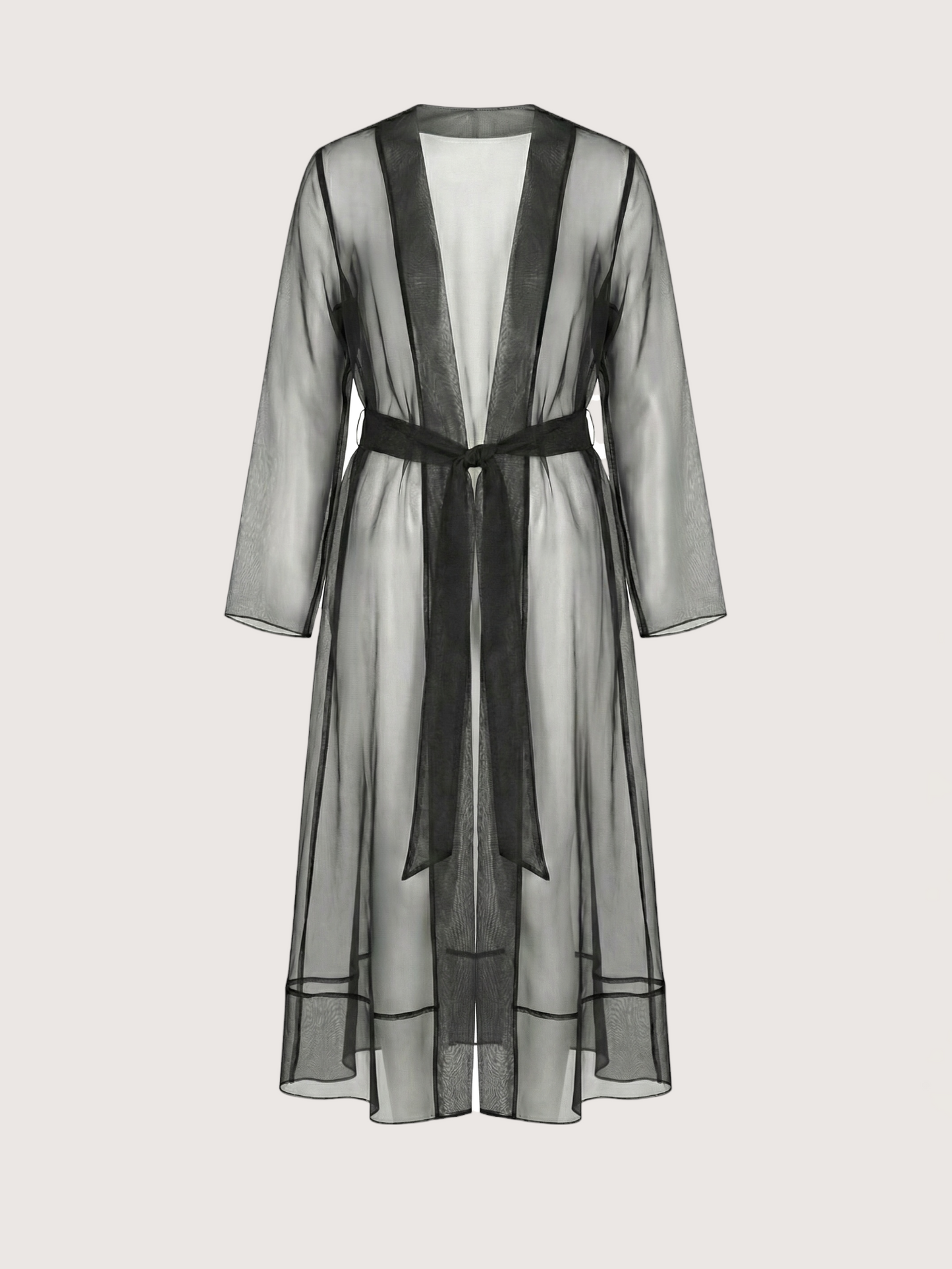 Sheer Organza Trench