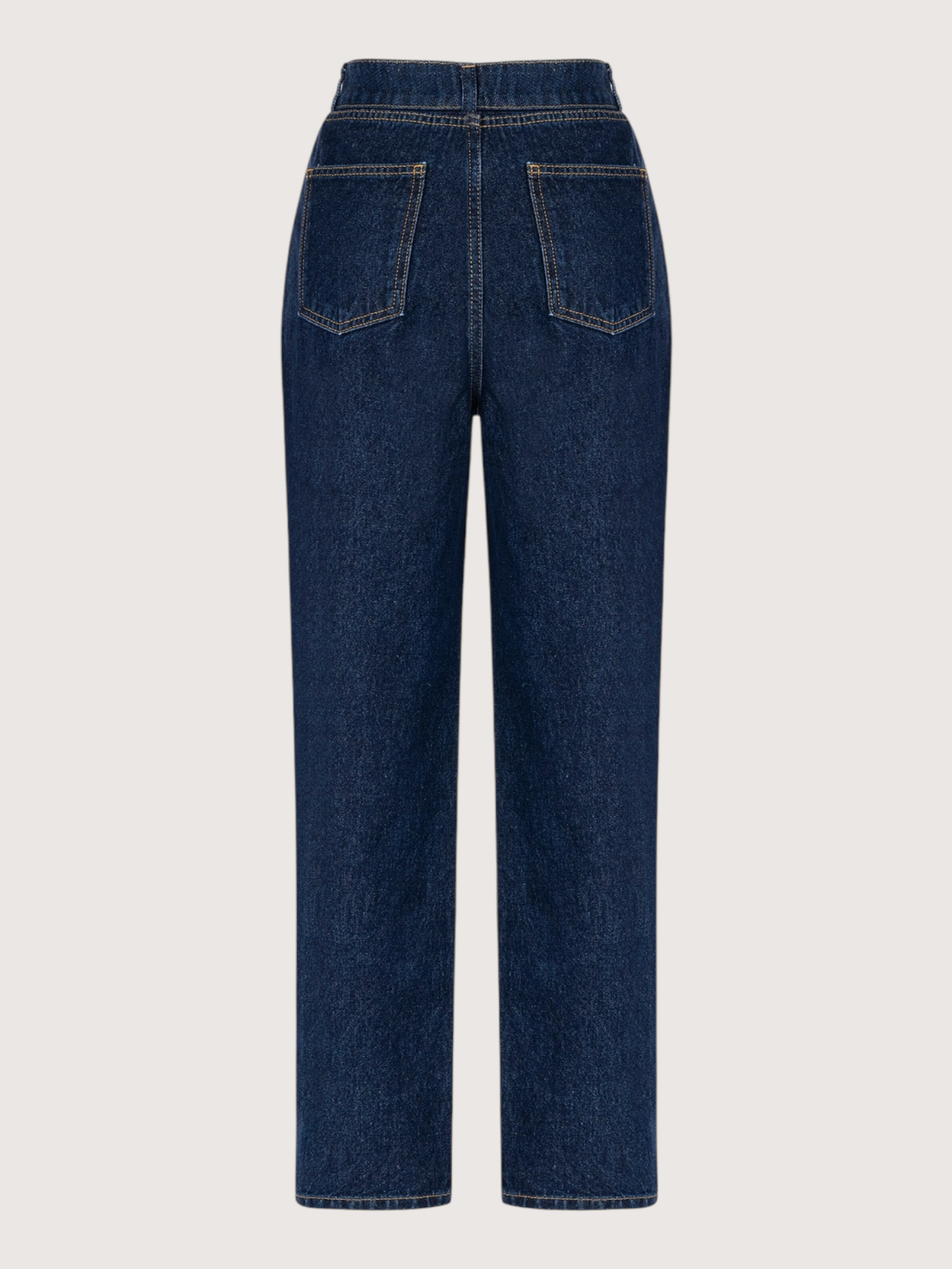 Double Waist Beaded Denim