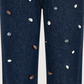 Double Waist Beaded Denim